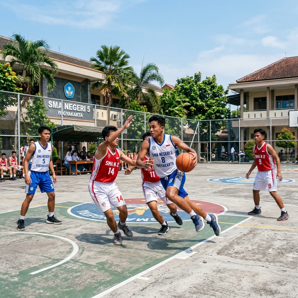 Tim Basket Masuk Final Provinsi